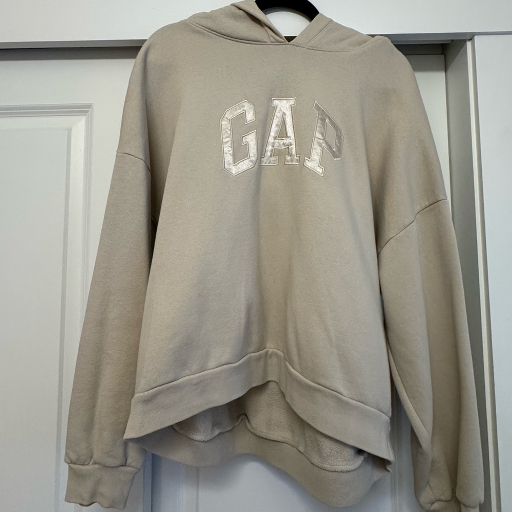 GAP Beige Hoodie Sz L (EUC!!)